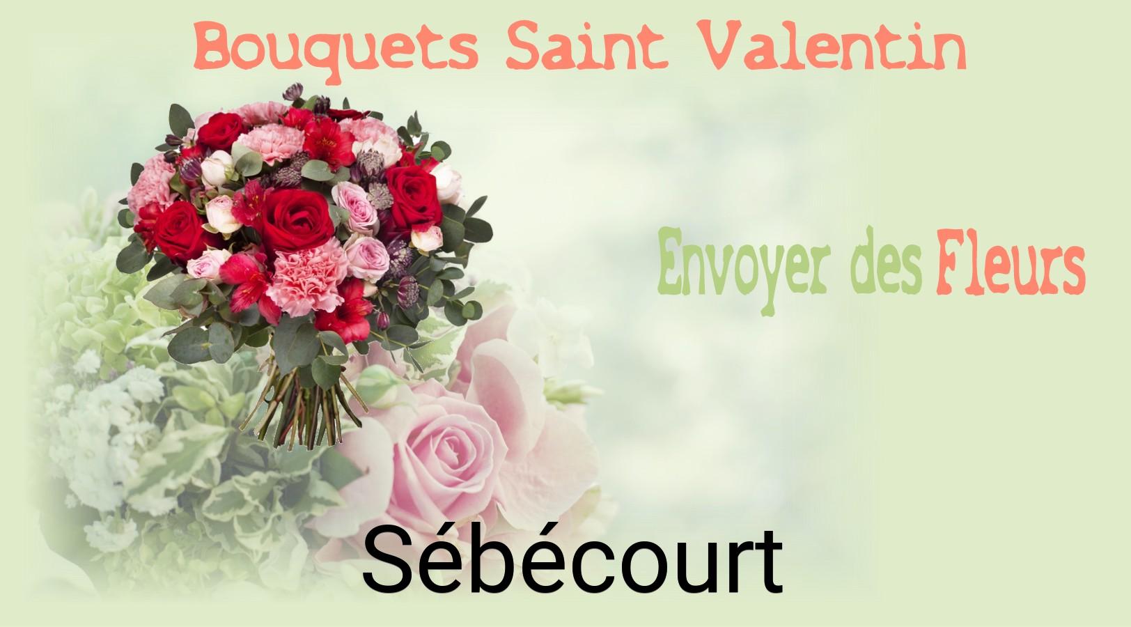 Roses de Saint-Valentin livrées à Sébécourt